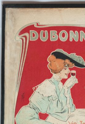 détail de la lithographie après restauration